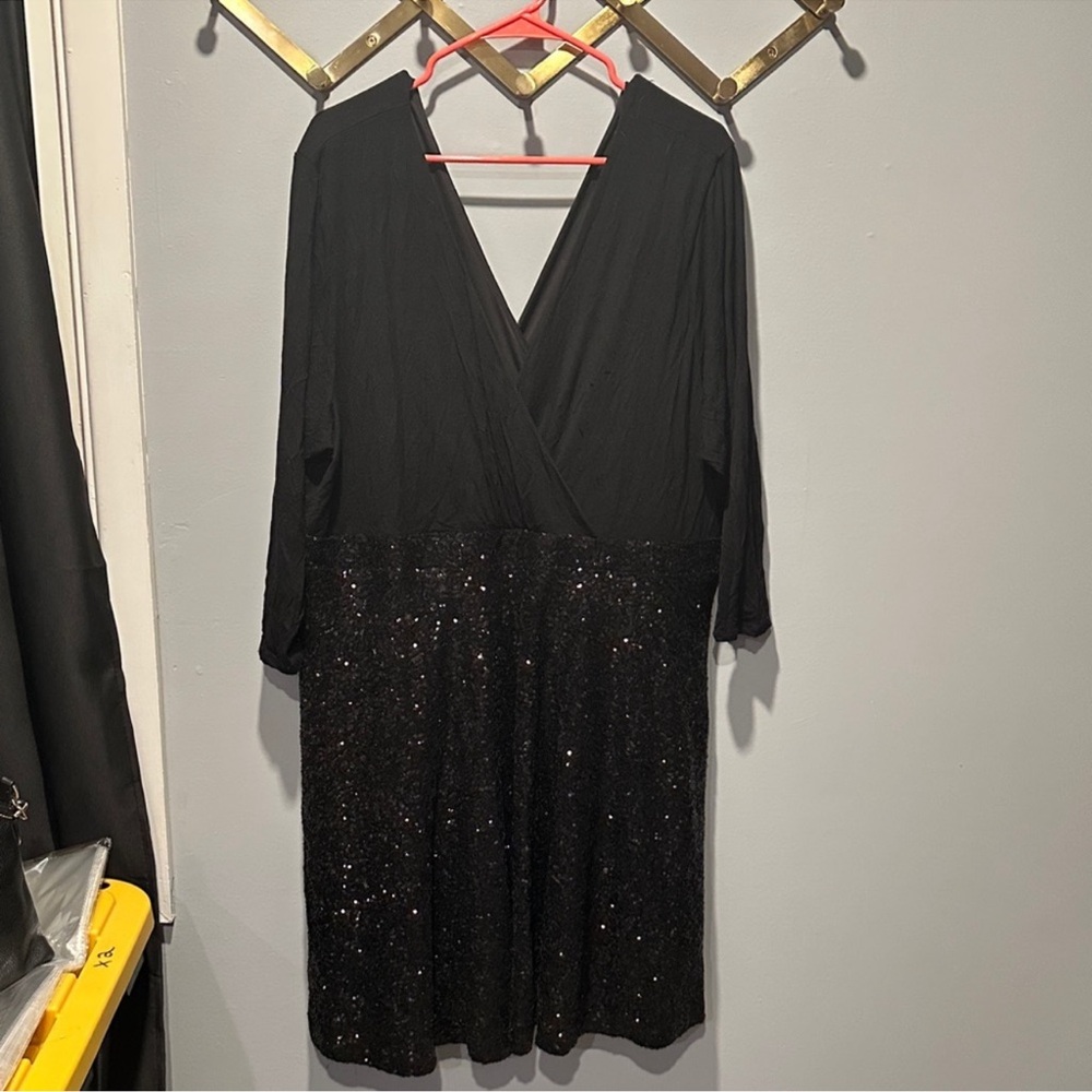 Torrid Black Sequin Dress 👗
